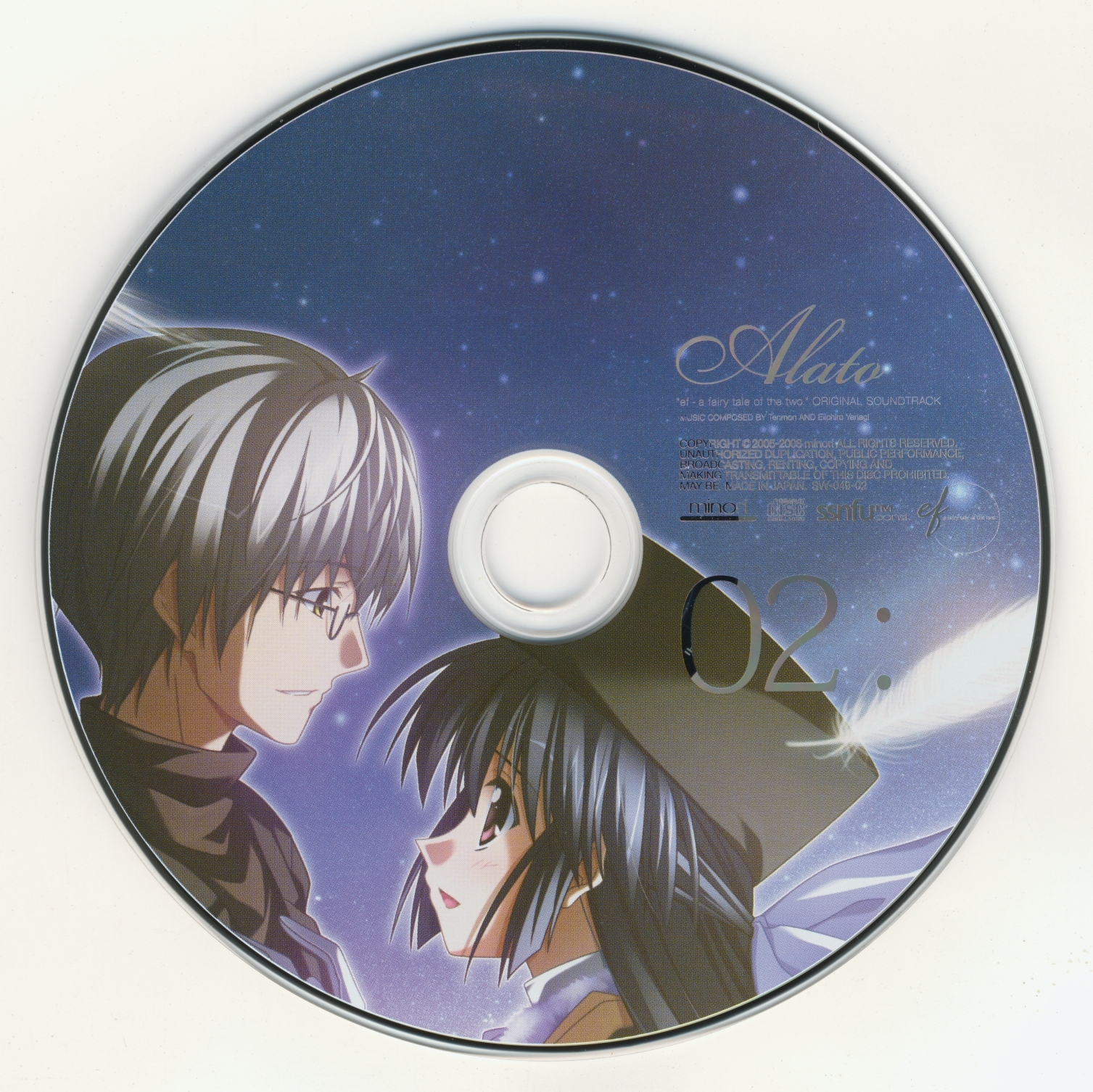 アニメ ef a fairy tale of the two SOUNDTRACK ef - a fairy tale of the two. Original Soundtrack. Alato